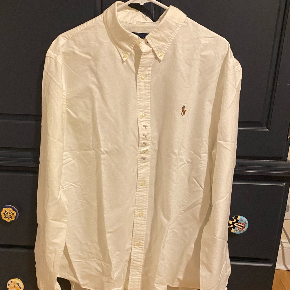 Ralph Lauren white button down